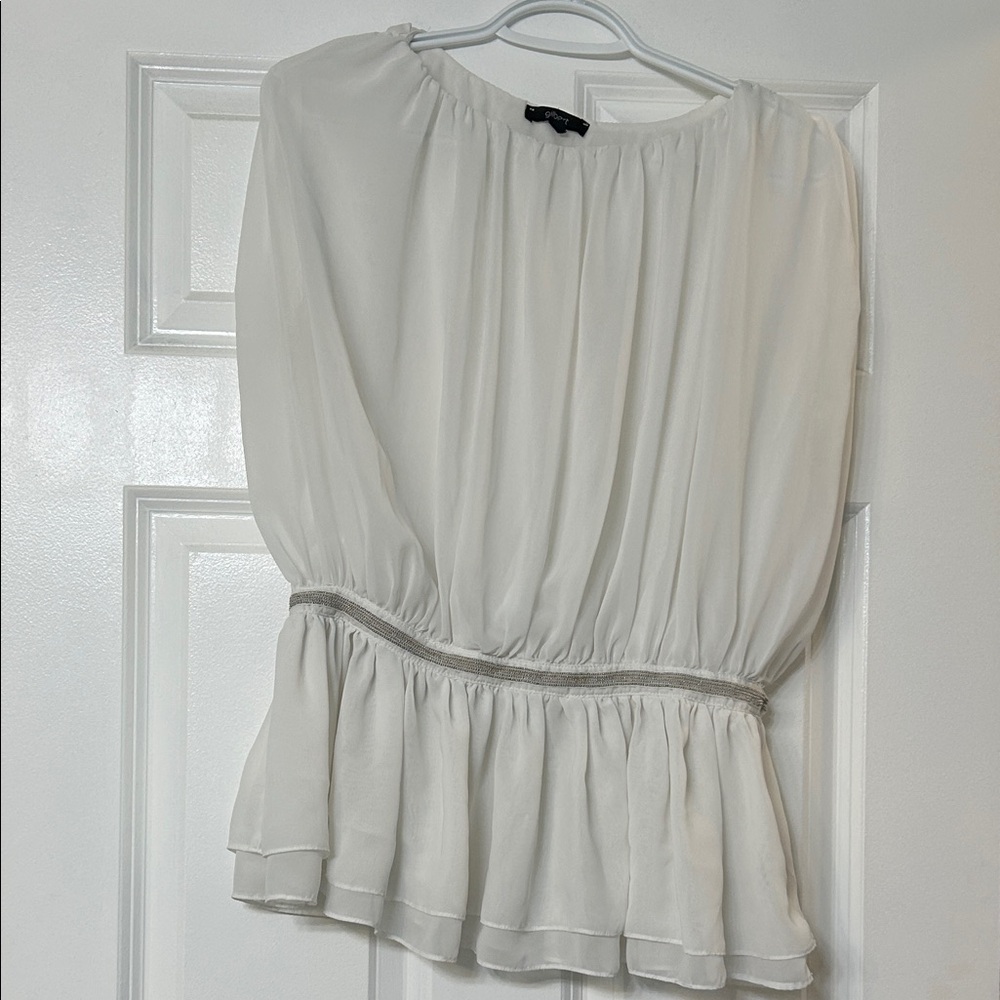 Elegant White Women's Top